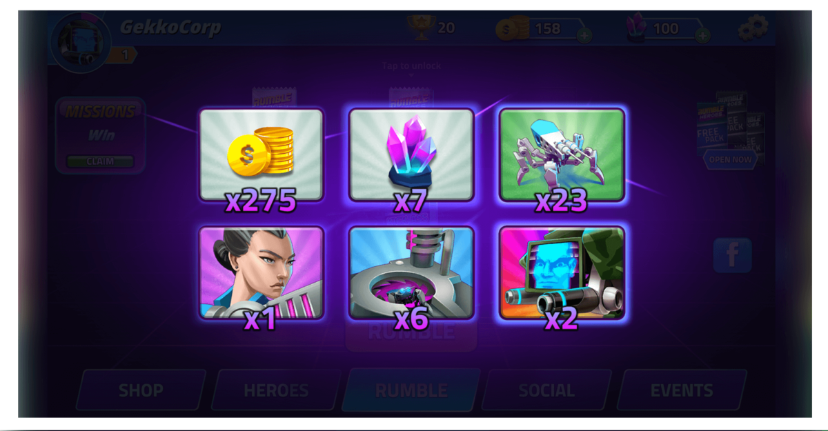 Rumble Heroes Mobile Strategy Game